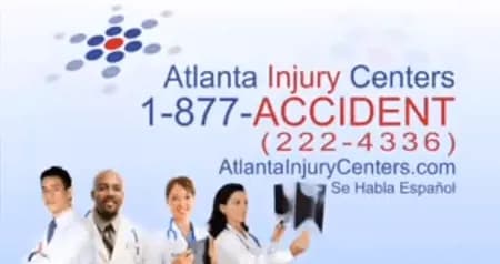 ATLANTA INJURY CENTER | COMMERCIAL commercial or campaign video frame showing brand, product, or promotional storytelling.