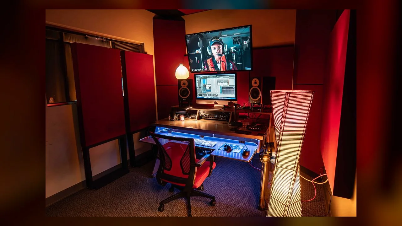 Field Mixing visual from ECG Productions.