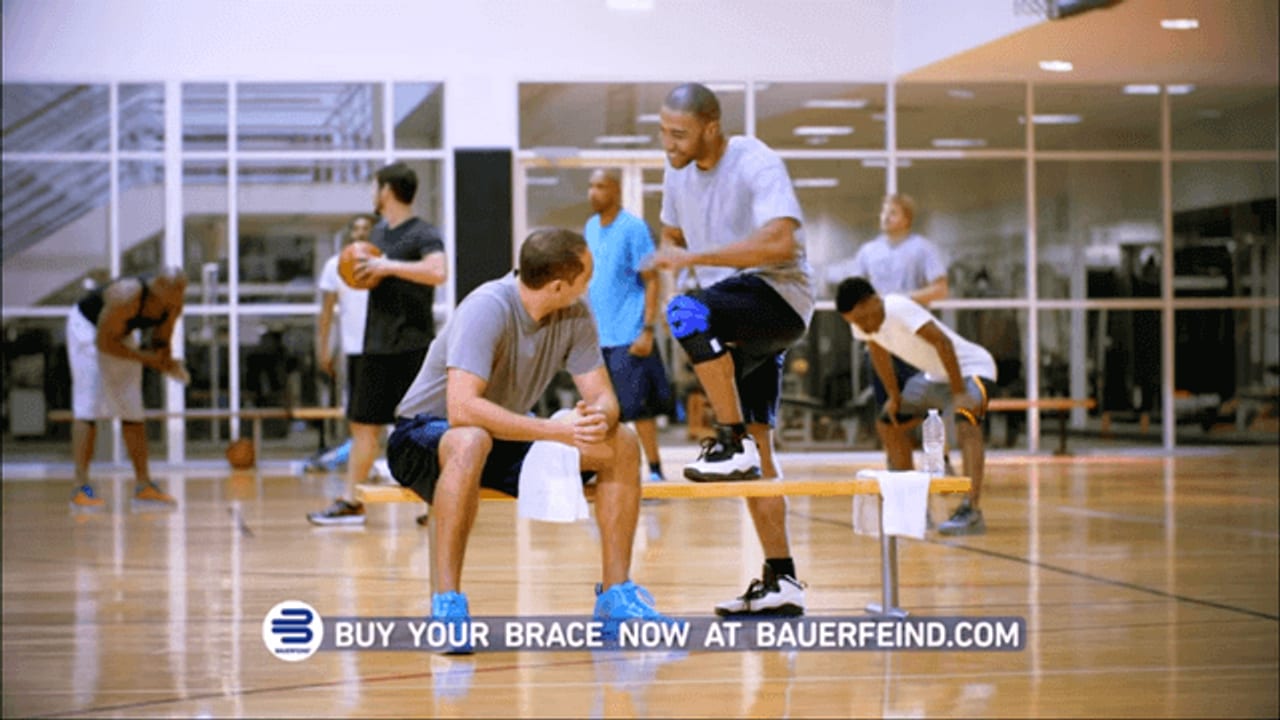 Bauerfeind GenuTrain | Basketball :15 commercial or campaign video frame showing brand, product, or promotional storytelling.