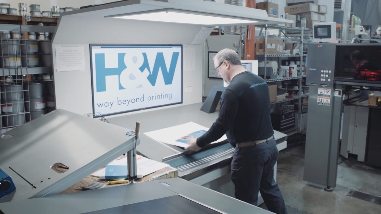 H&W Printing | Company Overview / Client Pitch Video preview.