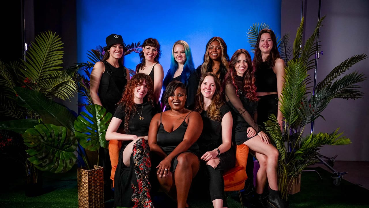 Ladies Of ECG article image showing ECG Productions crew, cameras, or on-set production work.