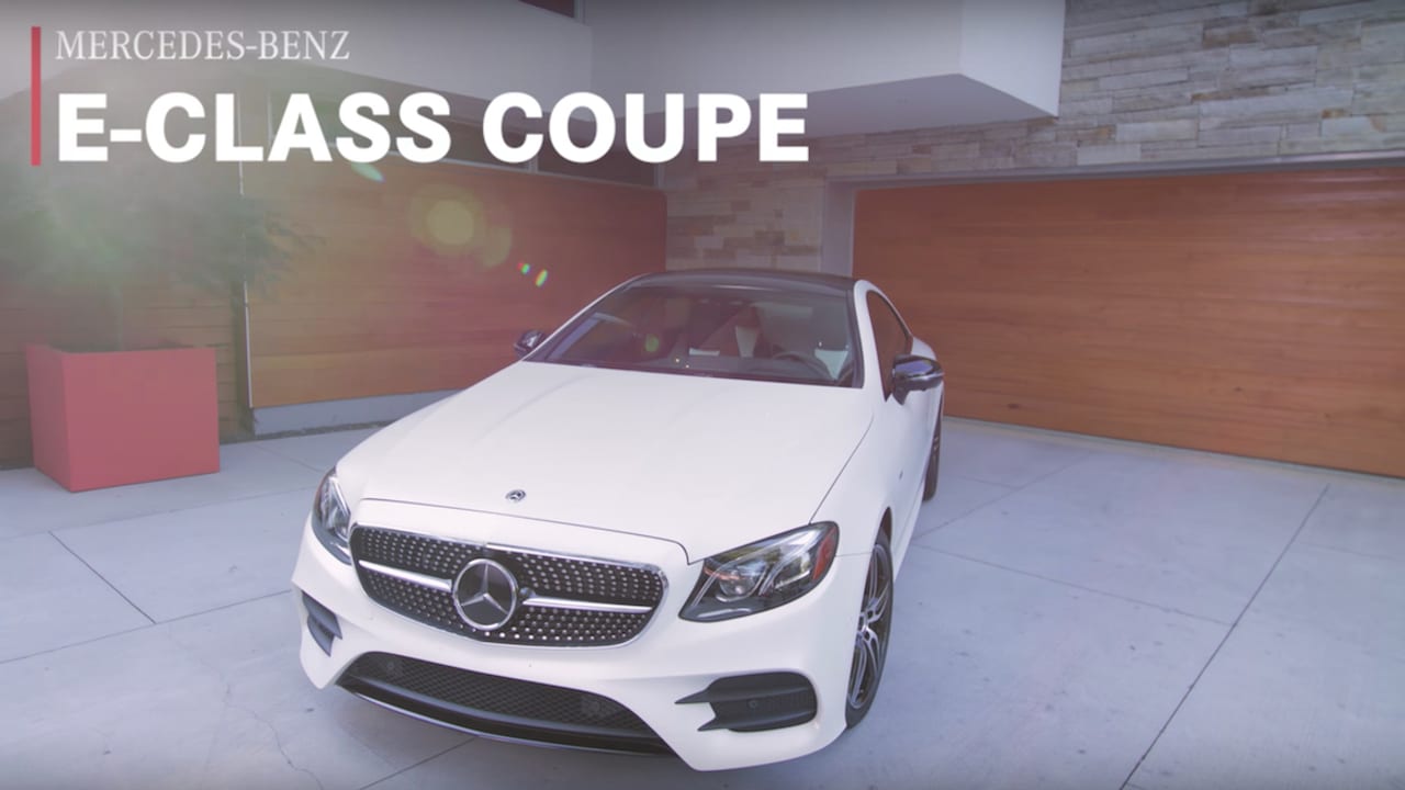 Mercedes-Benz | 2018 E-Coupe Walk Around portfolio image from ECG Productions.