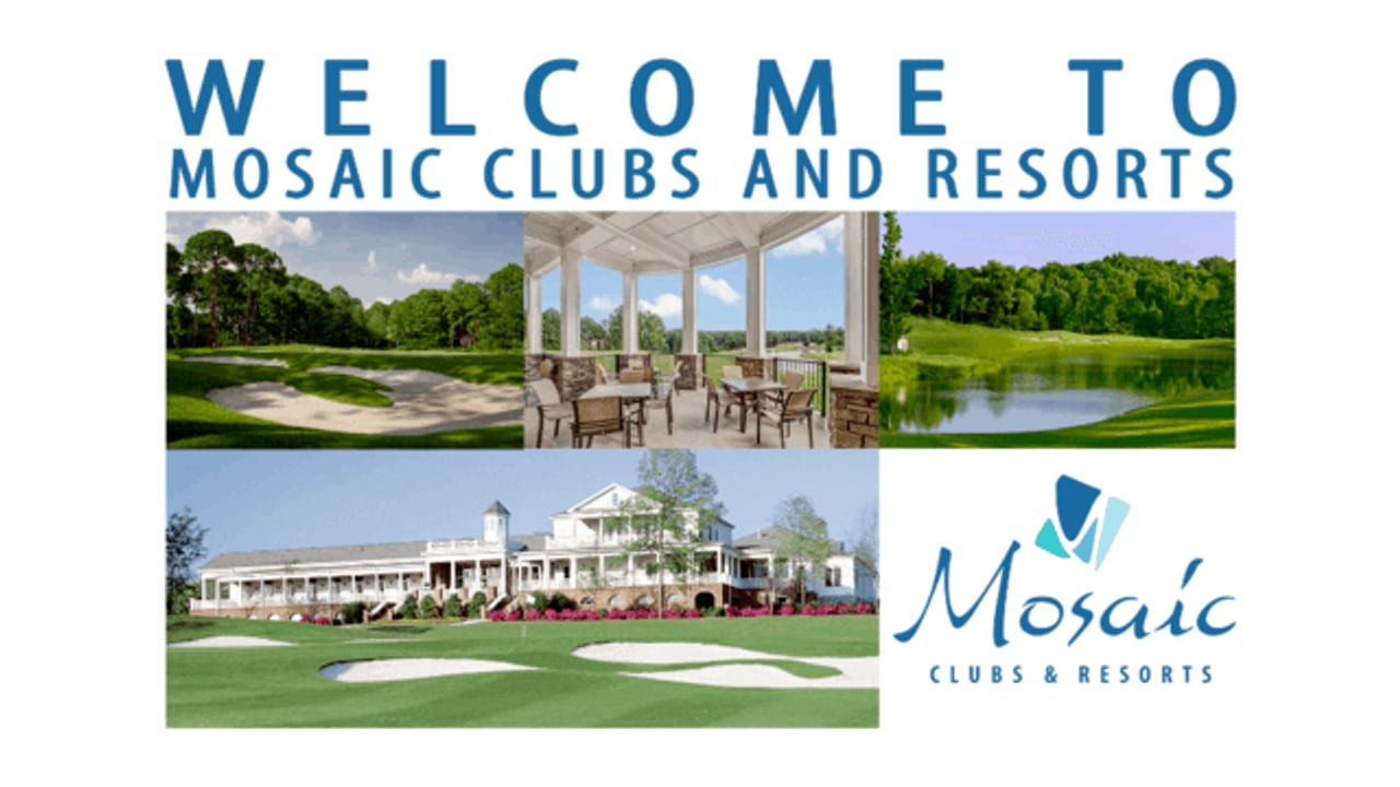 Mosaic Golf and Country Clubs Internal Training Video preview.