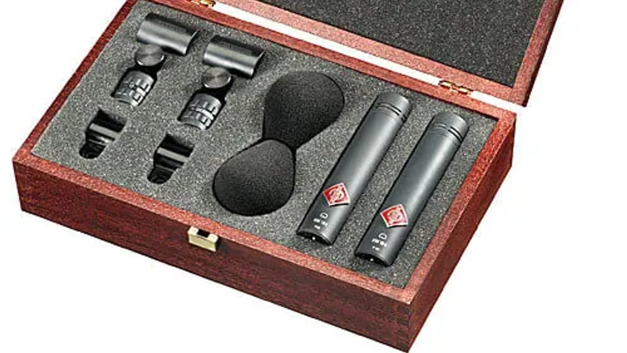 Gearhead #3: Neumann KM 185 MT Hypercardioid Microphone article image showing ECG Productions crew, cameras, or on-set production work.