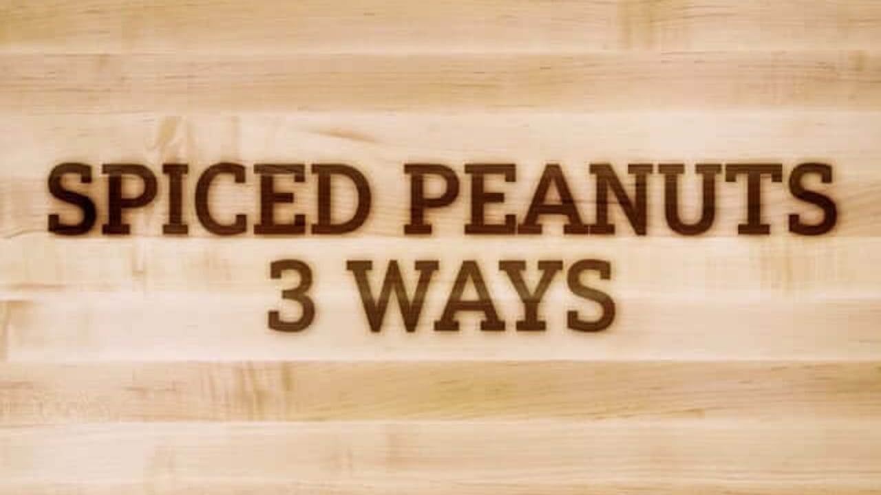 NPB Recipe Video | Spiced Peanuts 3 Ways portfolio image from ECG Productions.