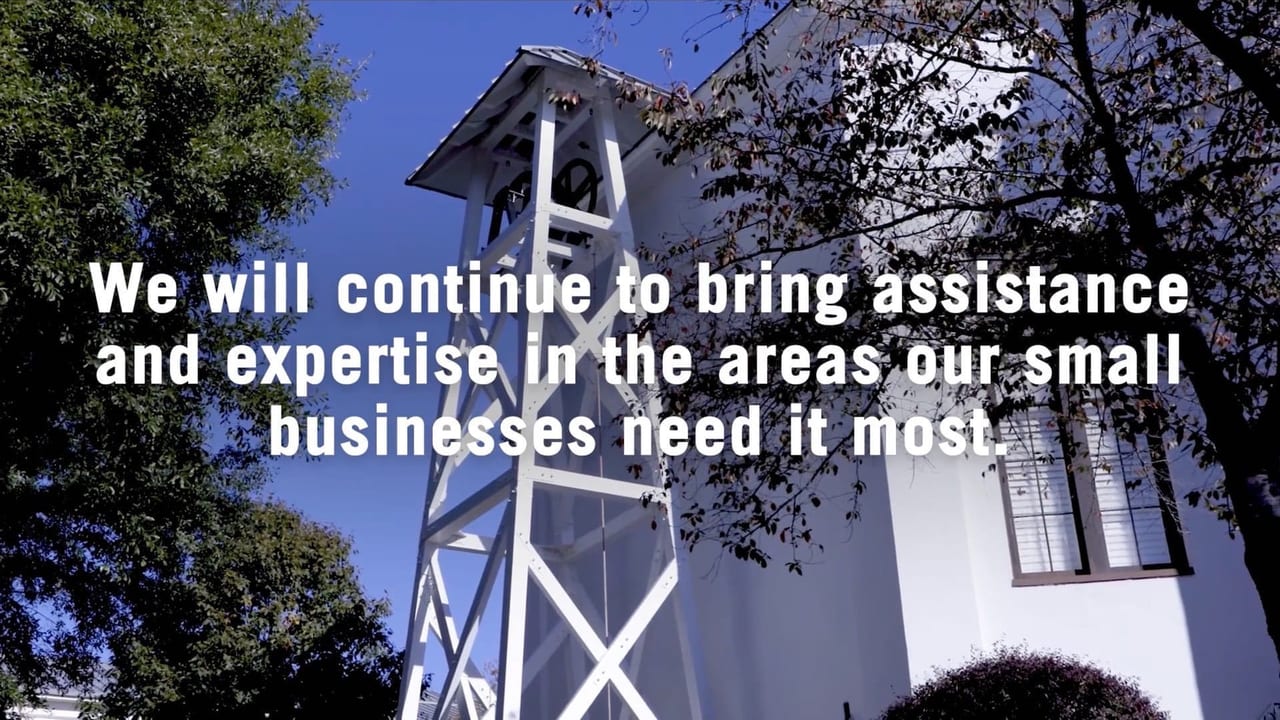 UGA SBDC | We’re Here for You article image from ECG Productions.