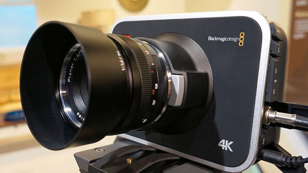 UNBOXING THE BLACKMAGIC PRODUCTION CAMERA 4K article image showing ECG Productions crew, cameras, or on-set production work.