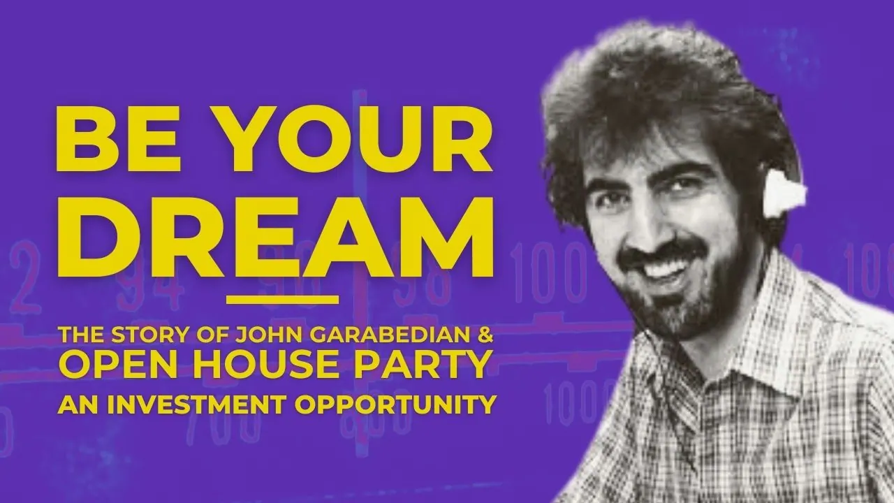 Be Your Dream - The John Garabedian Story documentary title card.