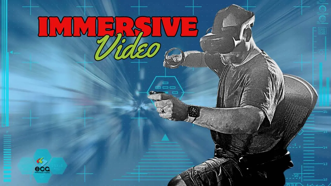 Immersive Video Production visual from ECG Productions.