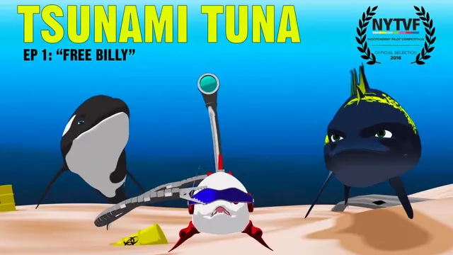 Tsunami Tuna motion capture image from ECG Productions.