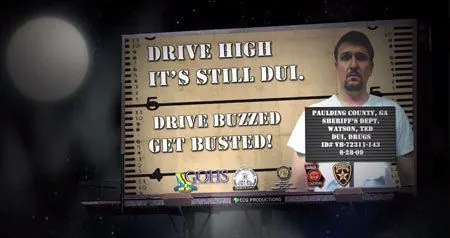 DUI PSA - Georgia Highway Patrol commercial or campaign video frame showing brand, product, or promotional storytelling.