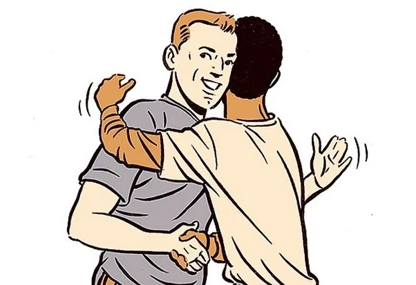 Hug or Handshake? Confessions of a Serial Hugger article image for video production planning, budgets, and business decisions.