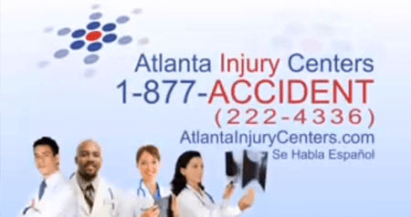 Lawyer Commercial Injury Center Television Spot Atlanta GA