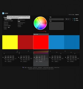 Animation and Graphic Design Tools #1: Adobe Kuler