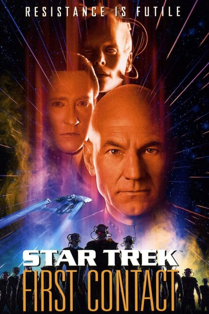 star trek first contact poster