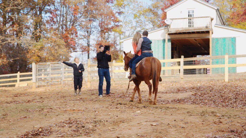 music video production horse horseback canon 5D raw