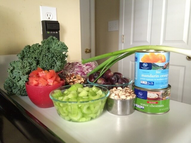 Asian Kale Chicken Salad for Busy Video Producers, Atlanta Video Production