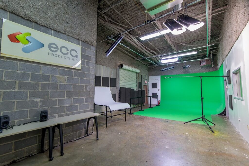 Atlanta Green Screen Studio ECG Productions' green screen studio in Atlanta, GA.