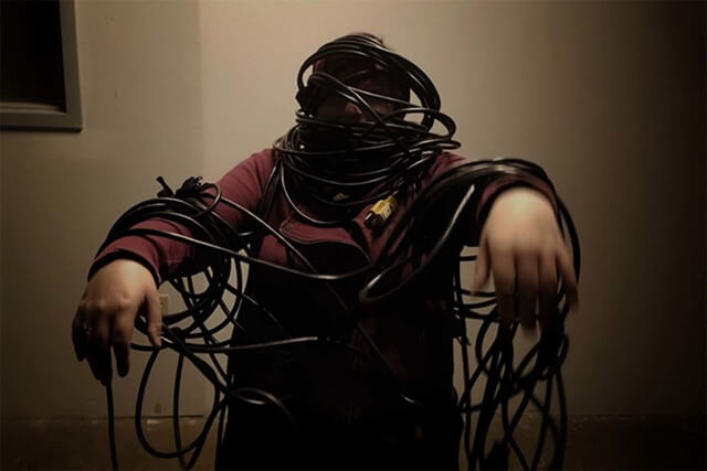 The Cable Mummy The Cable Mummy - On set production Halloween costume idea.