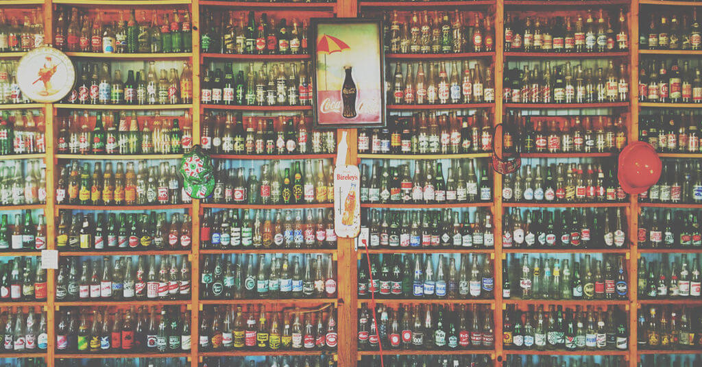 wall of Coke, an example of a company using branded content marketing