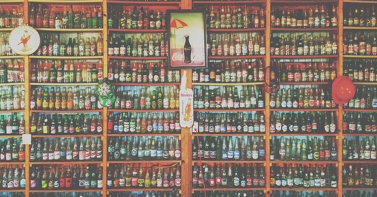 wall of Coke, an example of a company using branded content marketing
