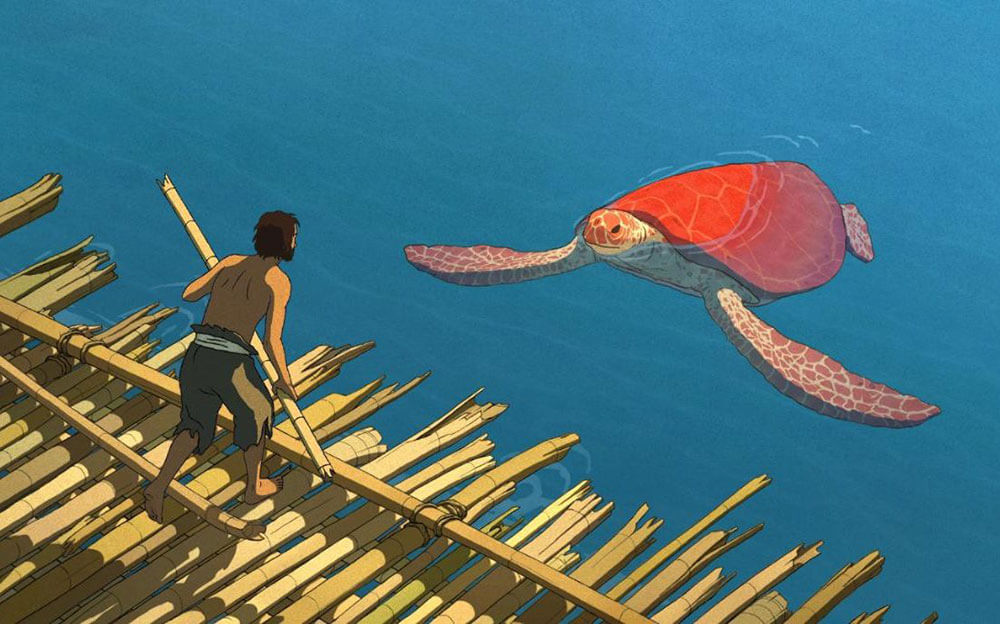 Scene from The Red Turtle