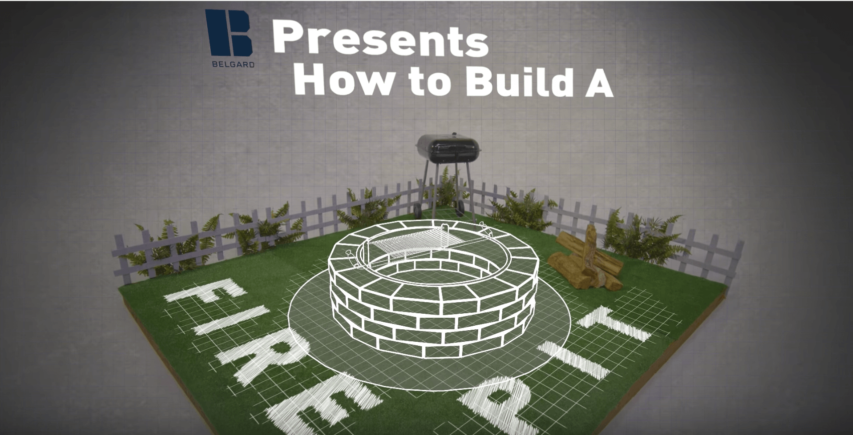 Belgard "How to Build a Fire Pit" video.