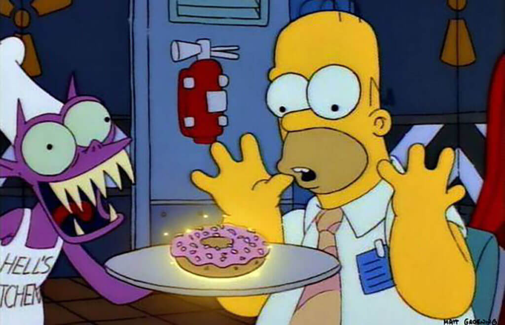 Halloween TV - The Simpson's Treehouse of Horror: The Forbidden-Donut