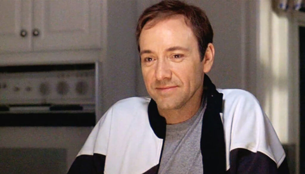 Actor Kevin Spacey from the film American Beauty.