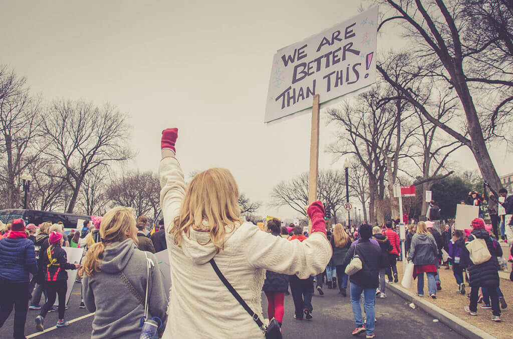 Protesters about as mad as your post-production team when you say the one thing they never want to hear.