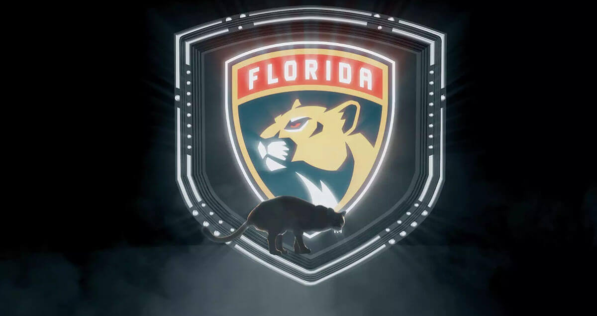 Florida Panthers logo animation