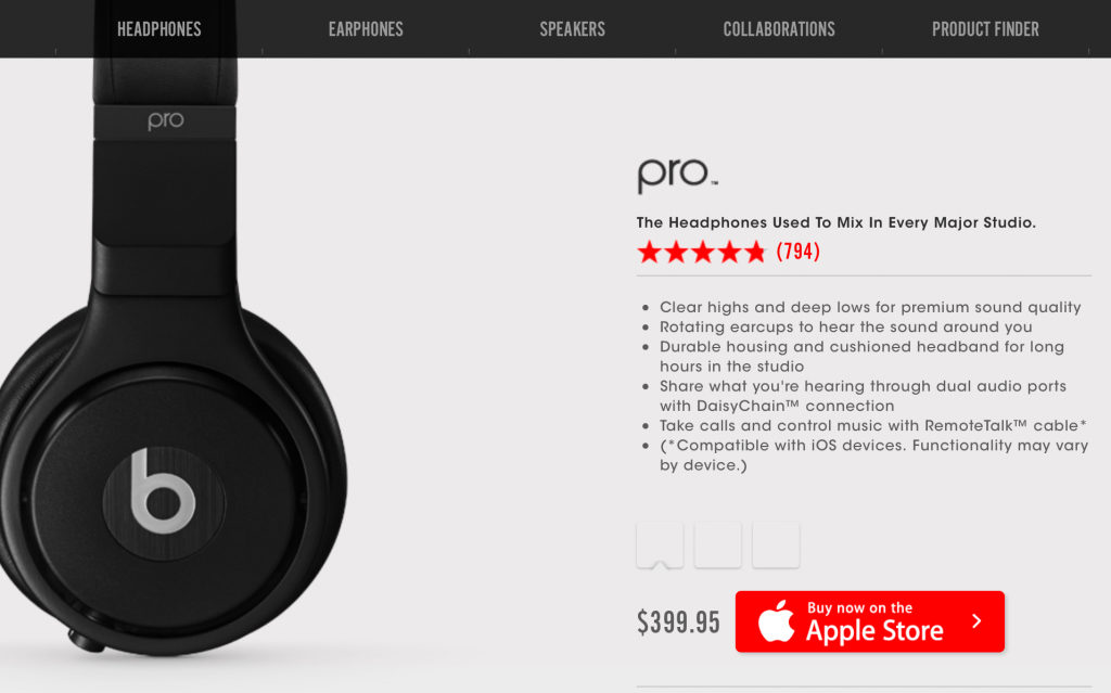 beats studio 3 wireless frequency range