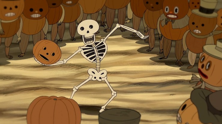Skeleton from Over the Garden Wall