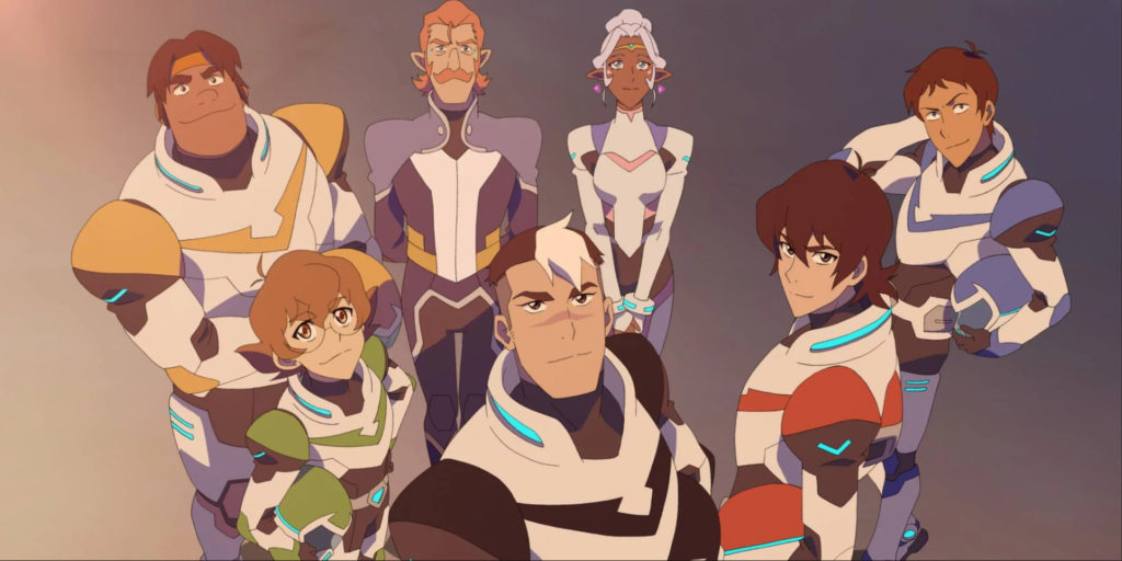 The full cast of Voltron: Legendary Defender