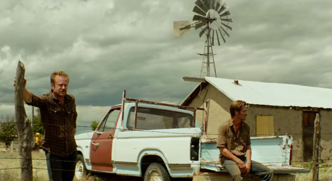 Ben Foster and Chris Pine in Taylor Sheridan's Hell or High Water