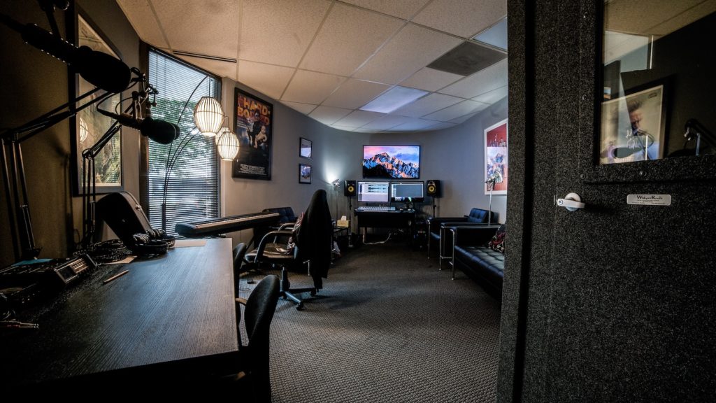 Sound-mixing room