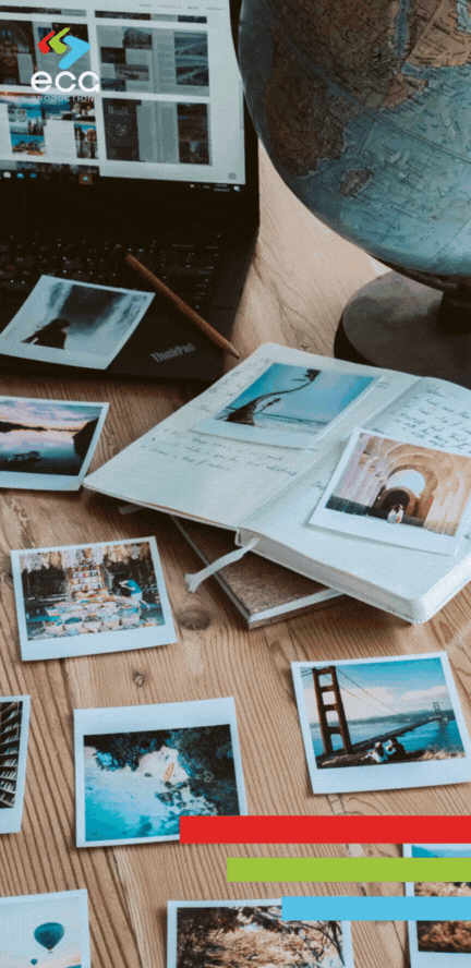 A sequence of Polaroid photos magically appearing, used as engaging b-roll footage in a documentary to visually tell a story.