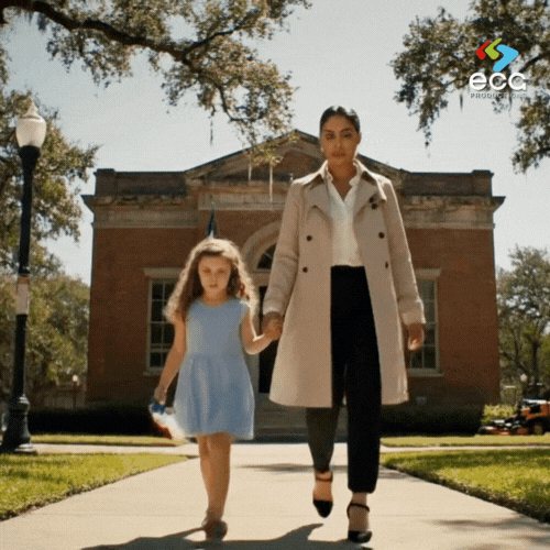 Ai Video Creation woman walks with kids for an AI Explainer Package​