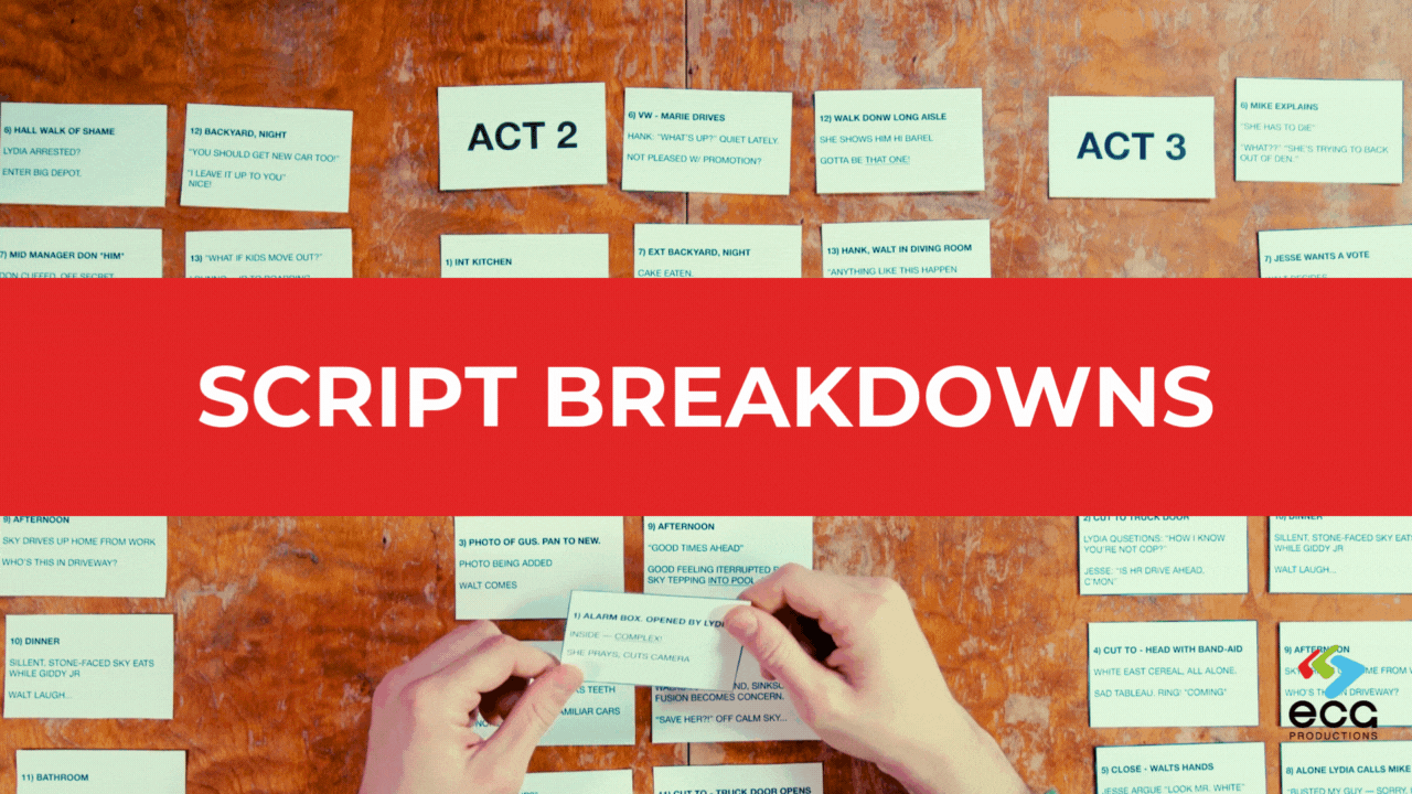 Professional Script Breakdown Services for Film & TV