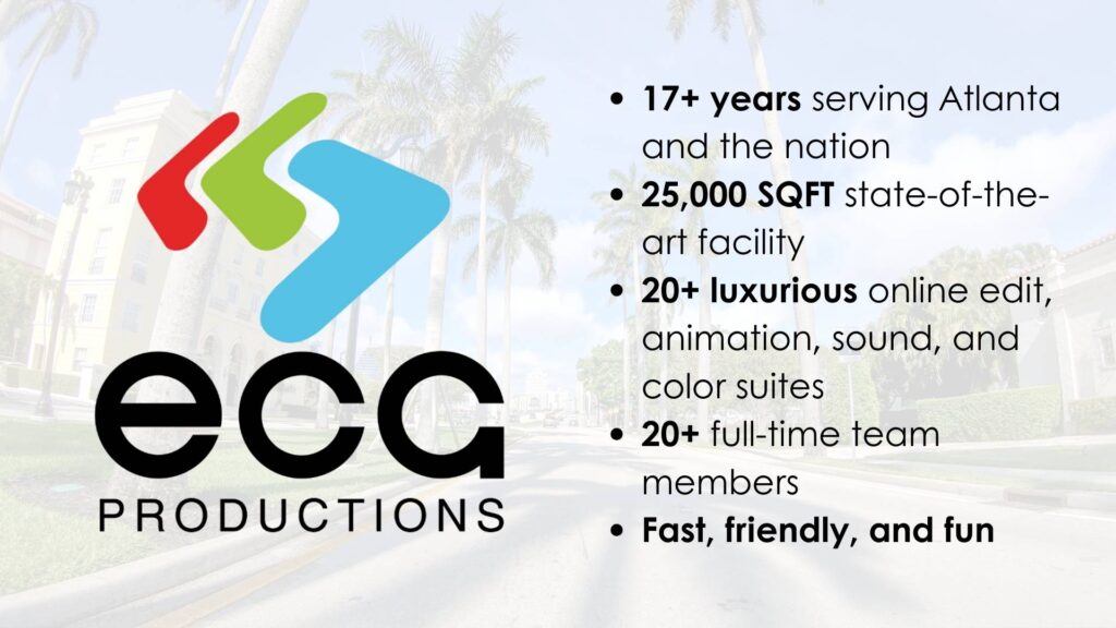 ECG Productions Video Production Advertisement Orlando