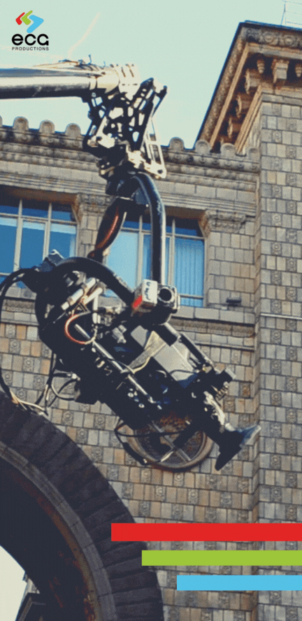 Industrial Video Production video shoot at a castle