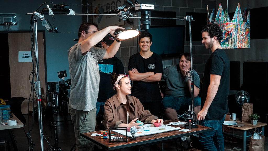 advanced technology in local production ECG Productions Rapid Content Creation Team