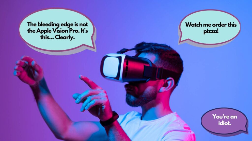 The future of video production on display in funny vr meme
