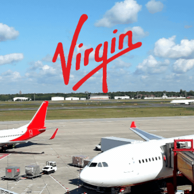 Virgin Atlantic Planes Taking Off