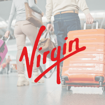 Virgin Atlantic busy Airport