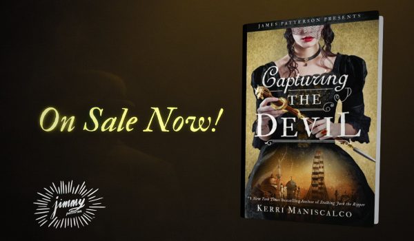 A book cover and book promo for Capturing the Devil