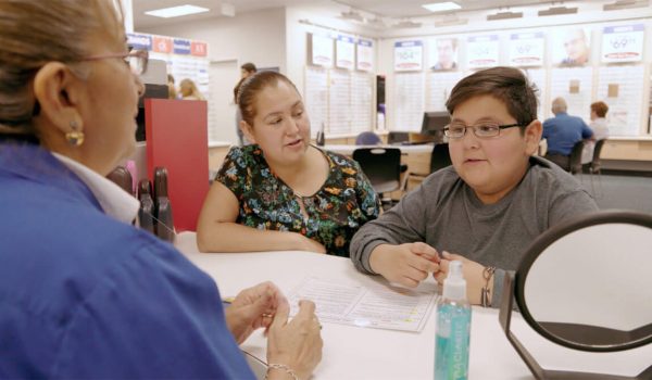 National Vision promotional video shows Jalapeño getting new eyeglasses