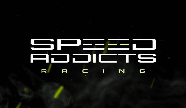 Speed Addicts Racing logo on black background