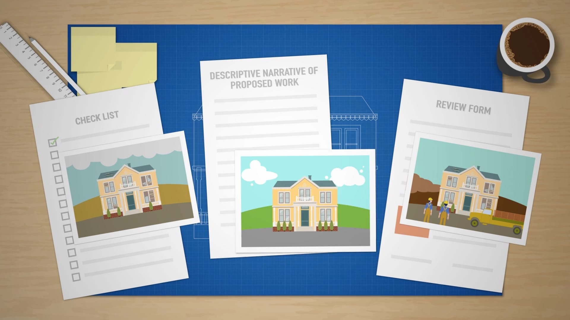 artwork for a GDNR tax incentives animated explainer video