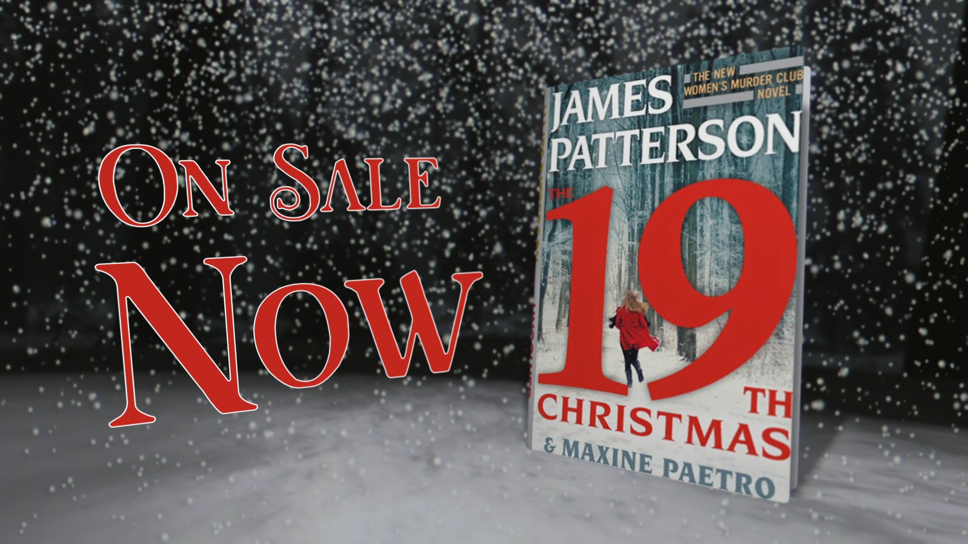 Promotional artwork for James Patterson's 19th Christmas